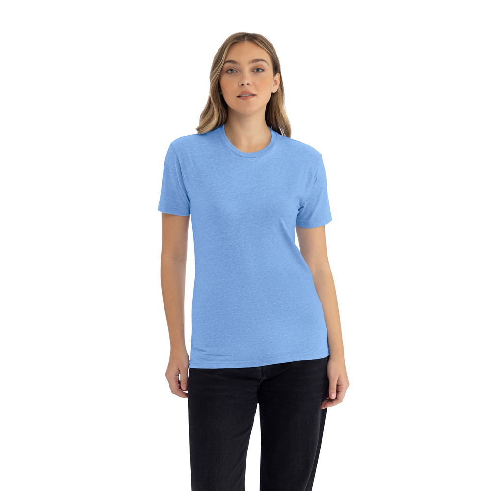 Unisex CVC T-Shirt Heather Columbia Blue 6210 NLA