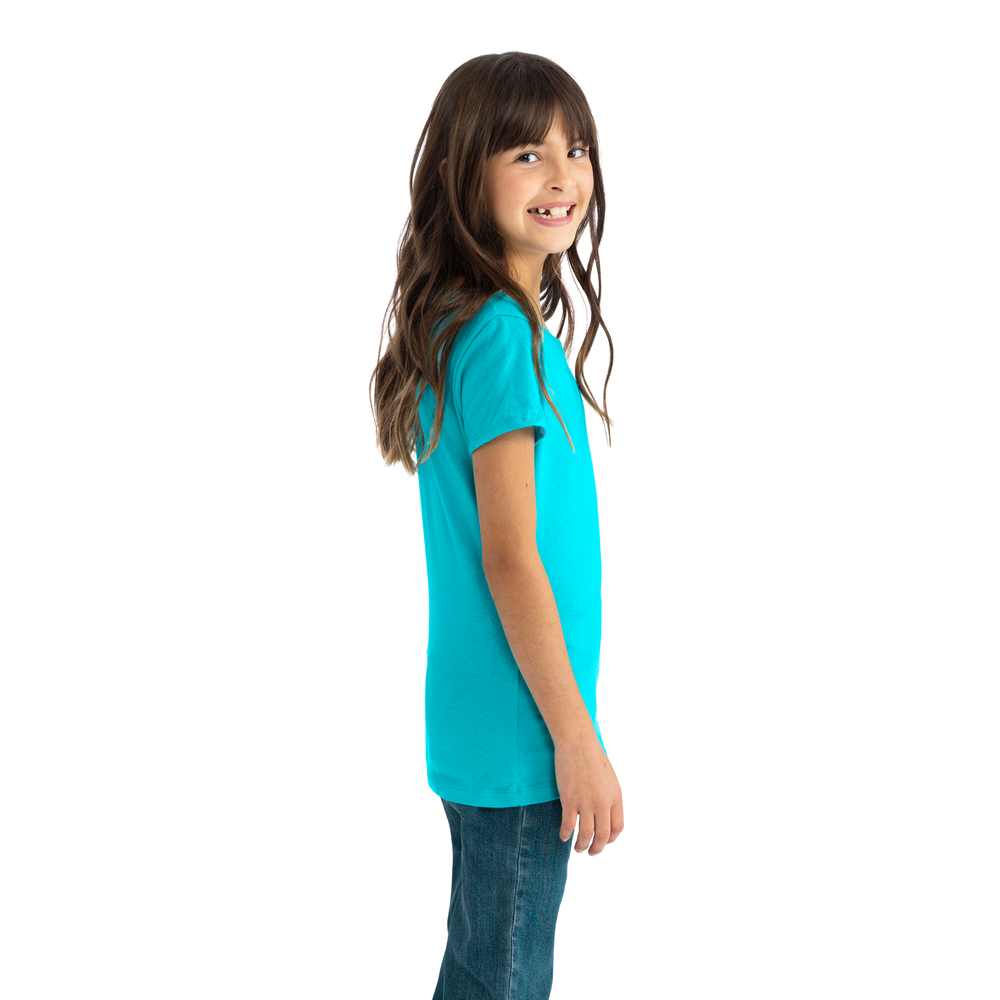 Bondi Blue Youth CVC Princess T Shirt - 3712 | Next Level