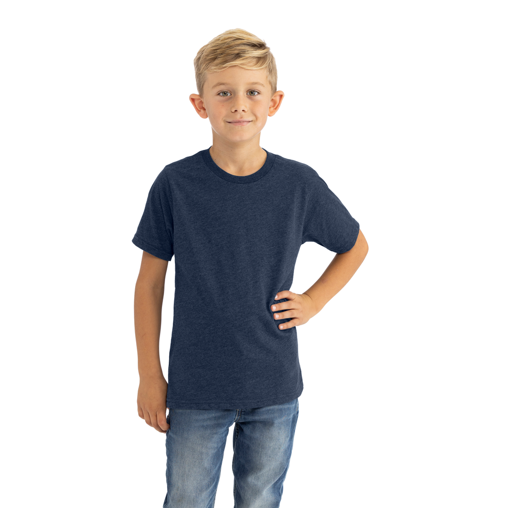 Midnight Navy Youth CVC T-Shirt - 3312 | Next Level Apparel