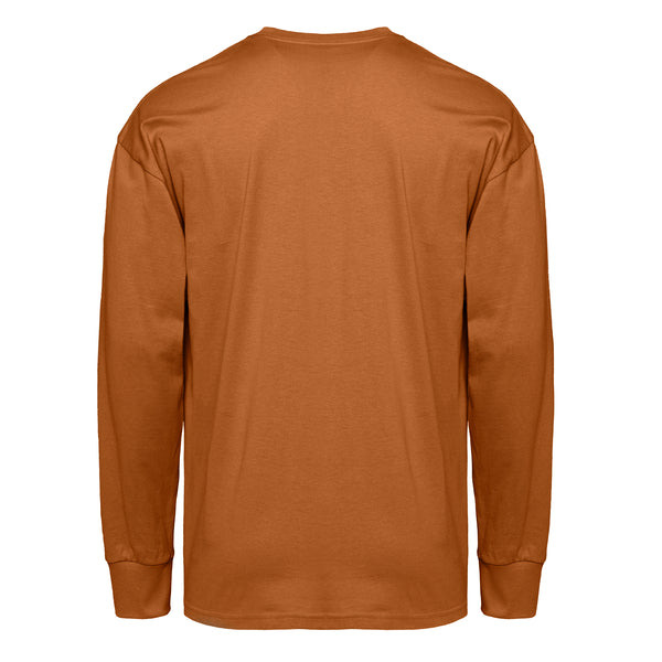 Introducing our Heavyweight Long Sleeve Ringspun Cotton T-Shirt: crafted for durability and comfort. Made from premium ringspun cotton, it offers unmatched softness. Versatile and timeless, it's an essential addition to any wardrobe.